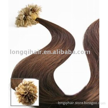 wholesale price European remy U tip hair extension